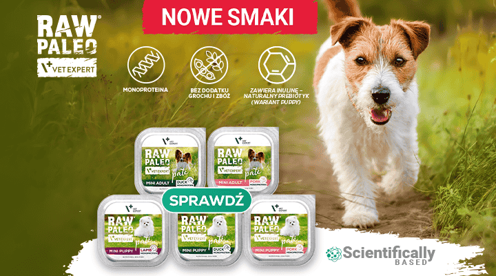 RAW PALEO Pate dla psów - nowe smaki