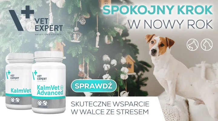 Vet Expert preparaty na stres dla psa
